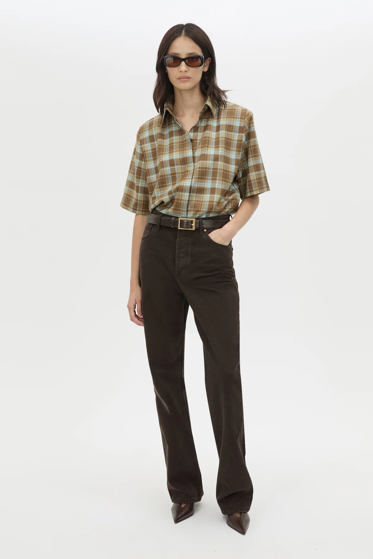 Arian Short Sleeve Check Shirt