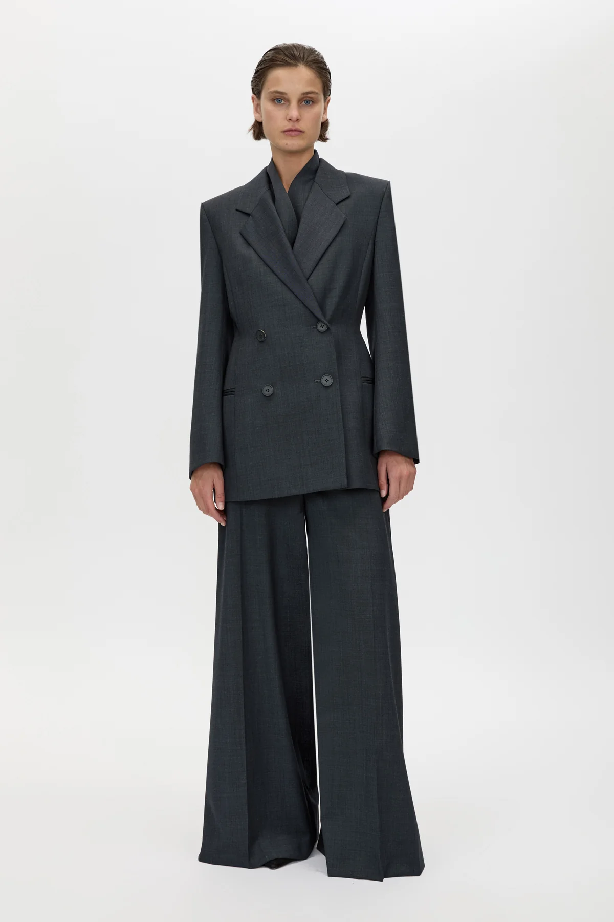 Ascent Wide Leg Side Pleat Pant - Image 2