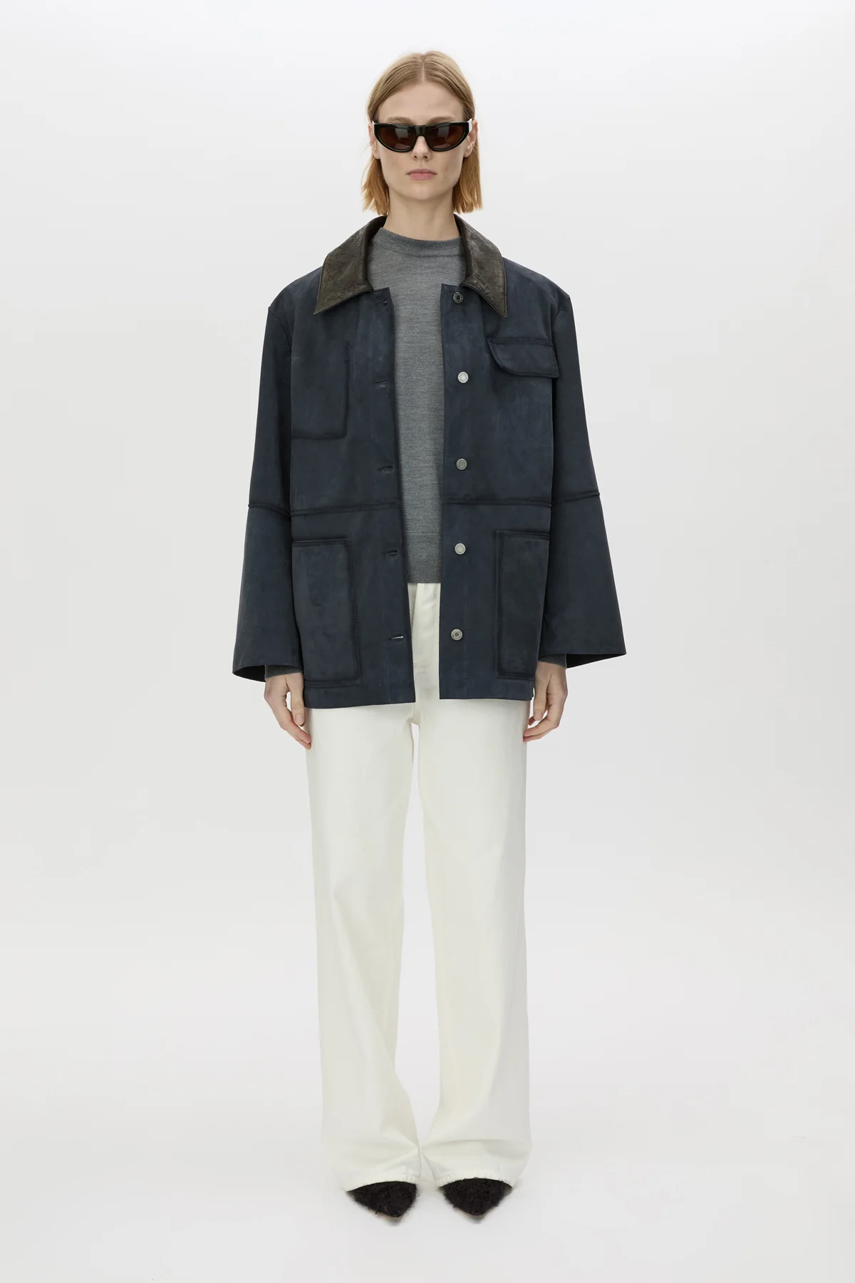 Balto Suede Leather Jacket - Image 3