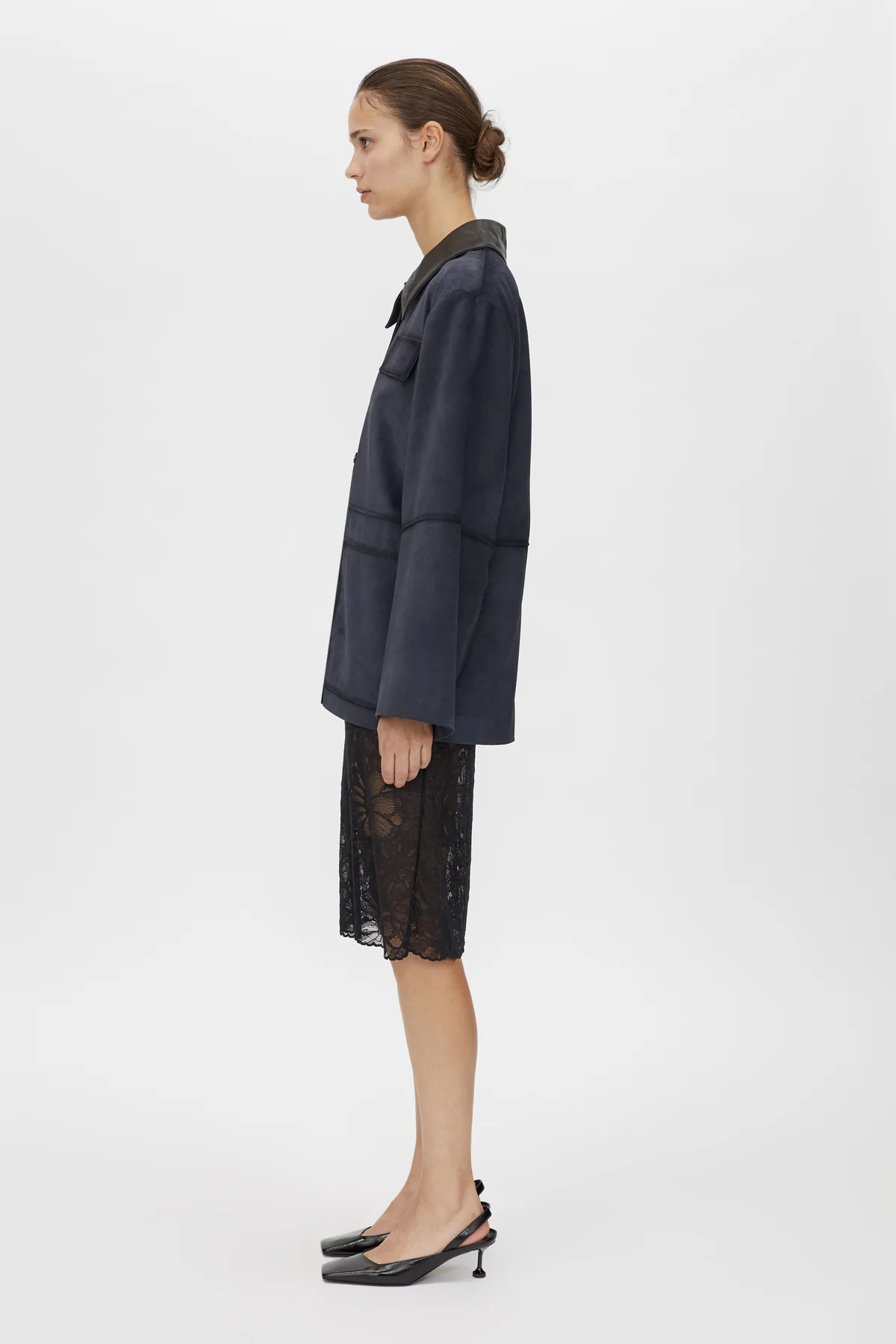 Balto Suede Leather Jacket - Image 5