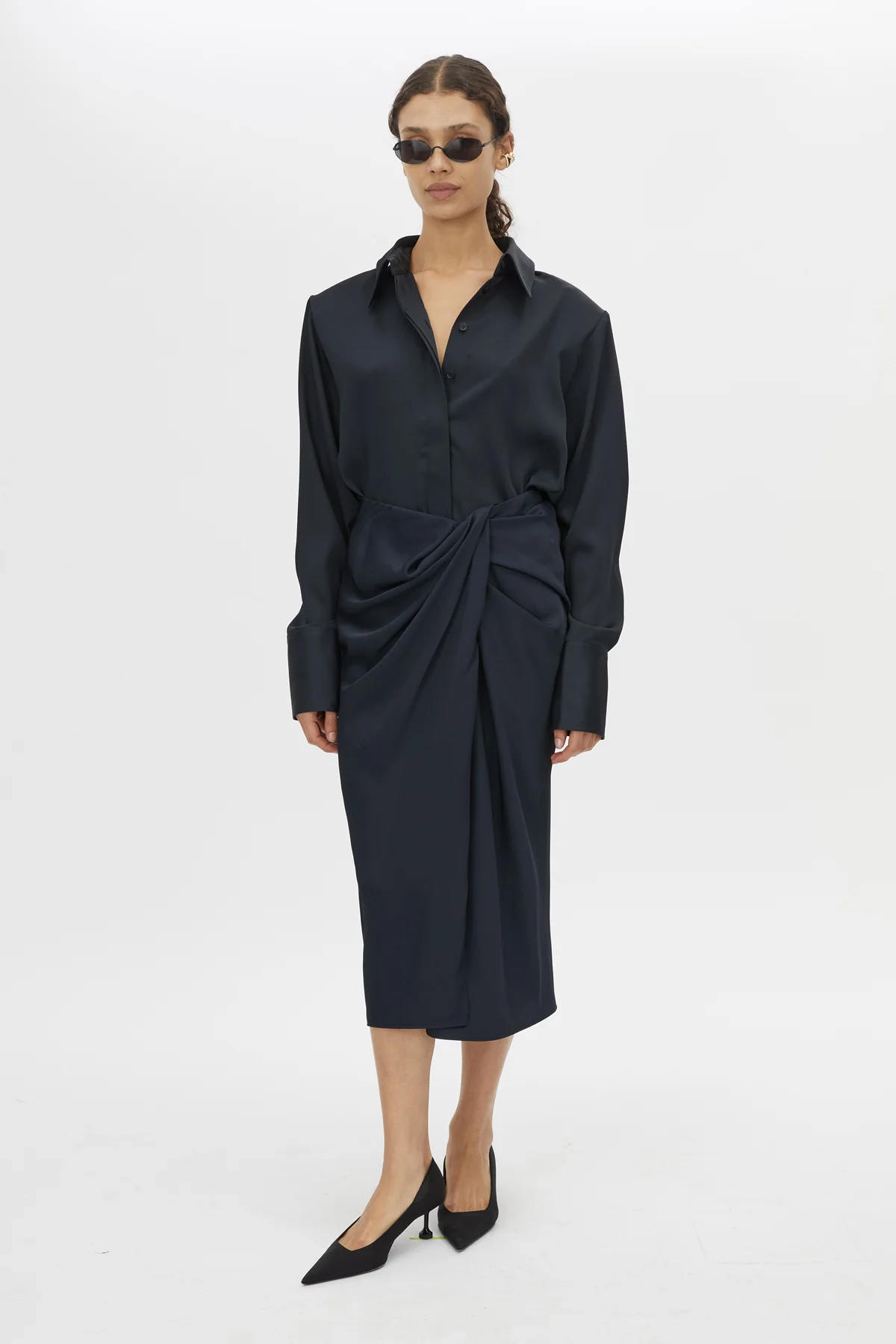 Elowyn Wrap Midi Skirt - Image 3