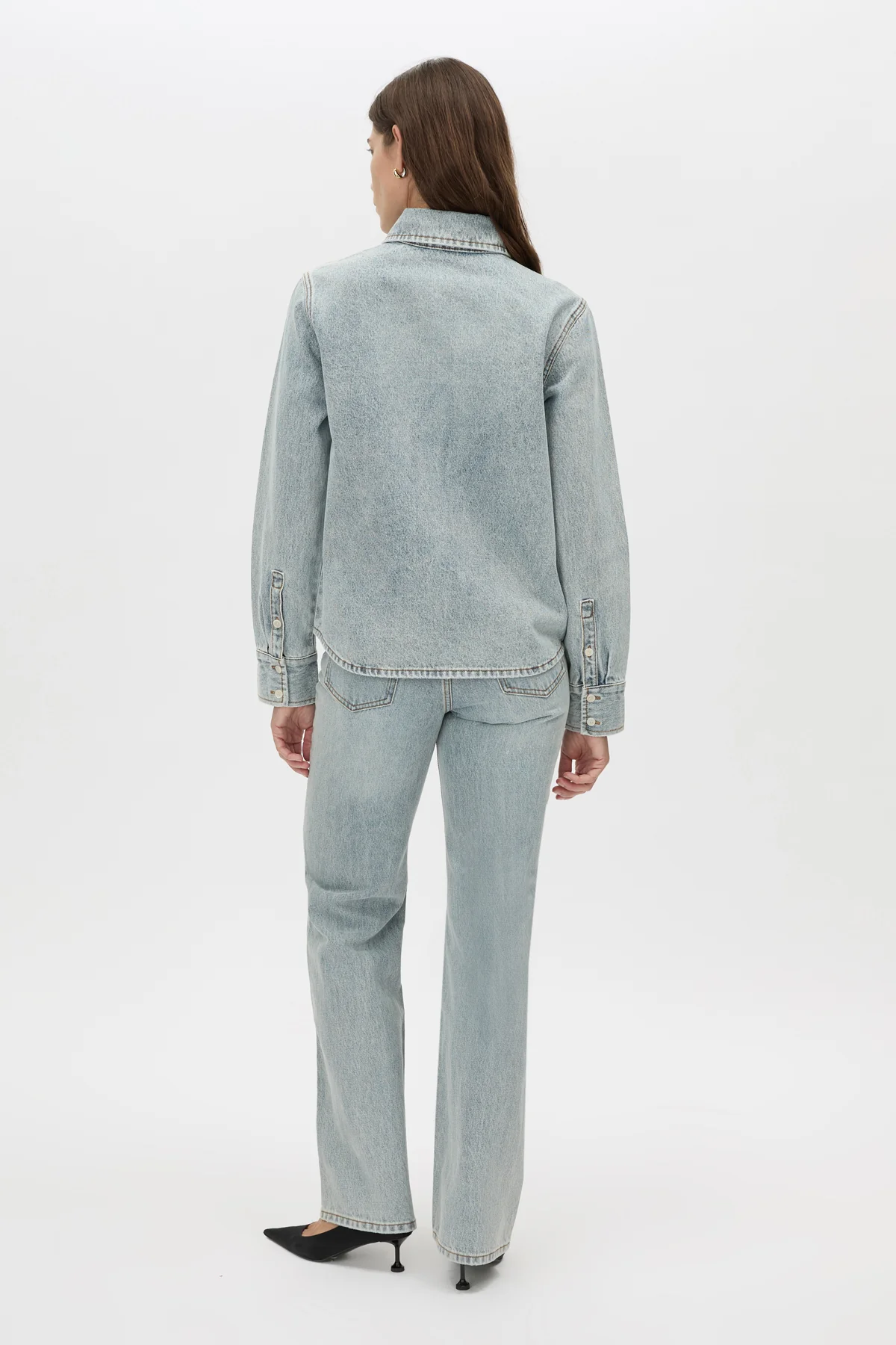 Faye Denim Shirt - Image 5