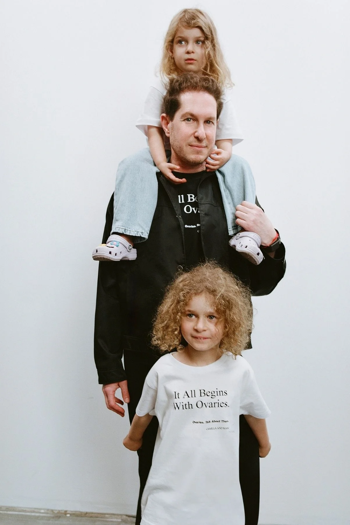 It All Begins With Ovaries Kids Tee - Image 8