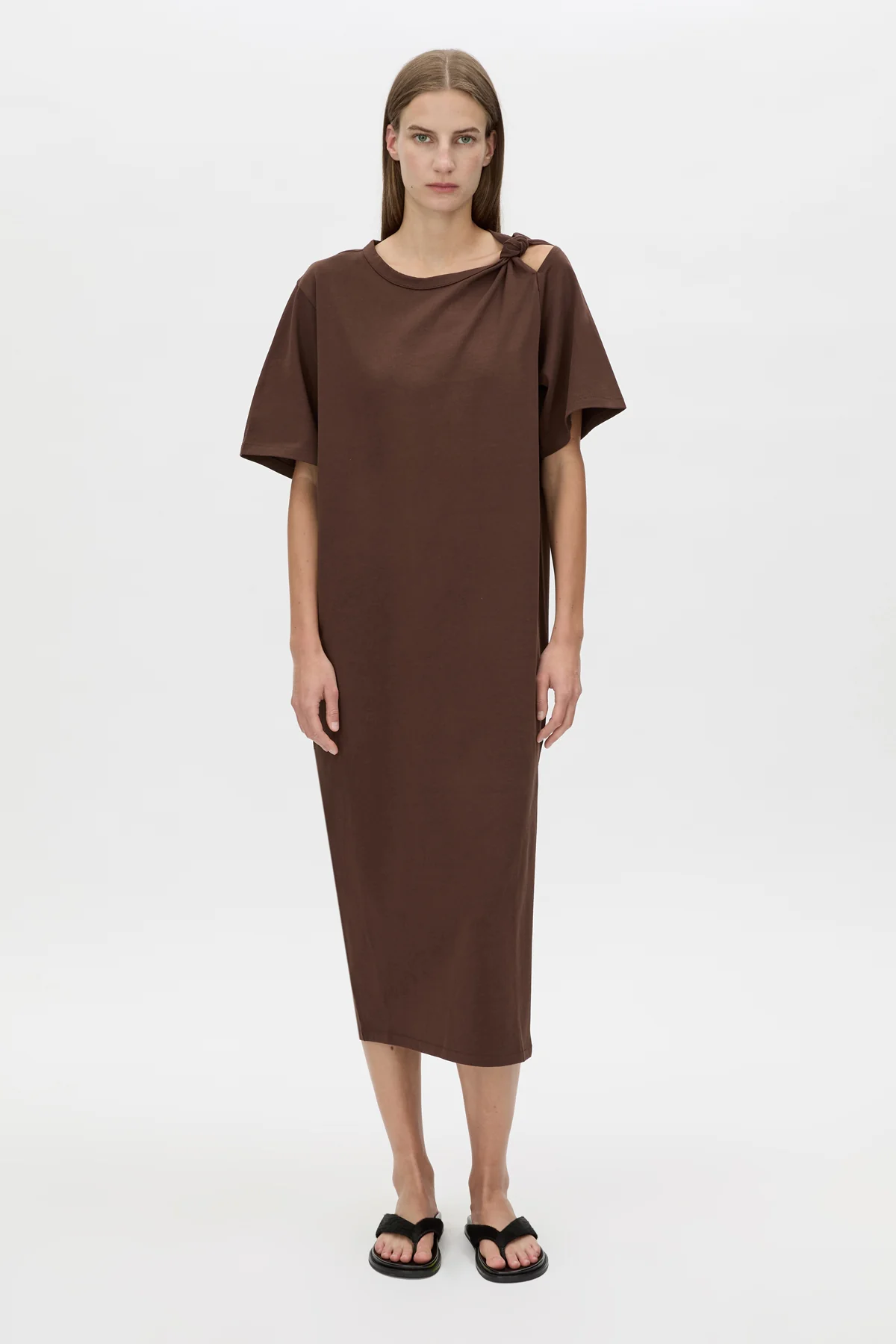 Juno Knot Tee Dress - Image 3