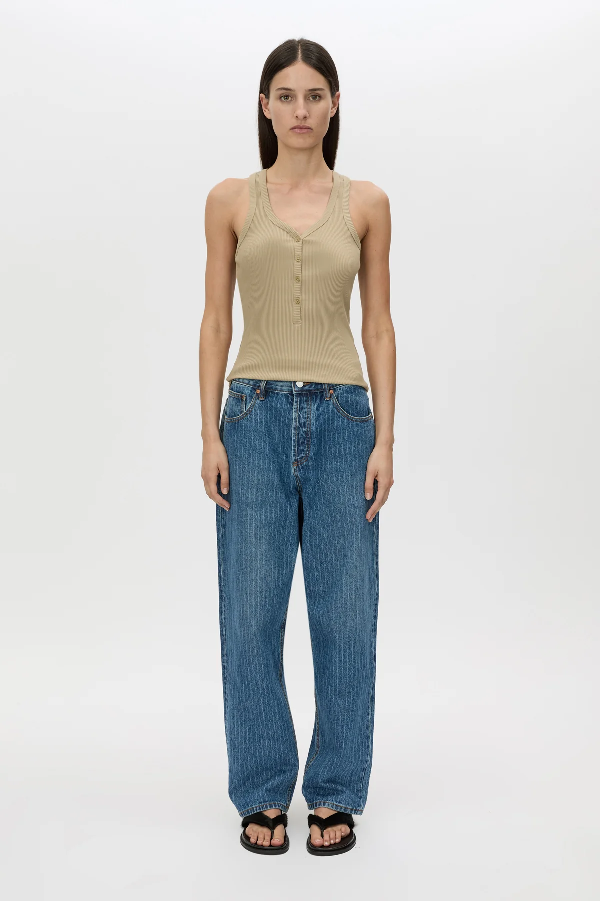 Nora Button Down Tank - Image 3