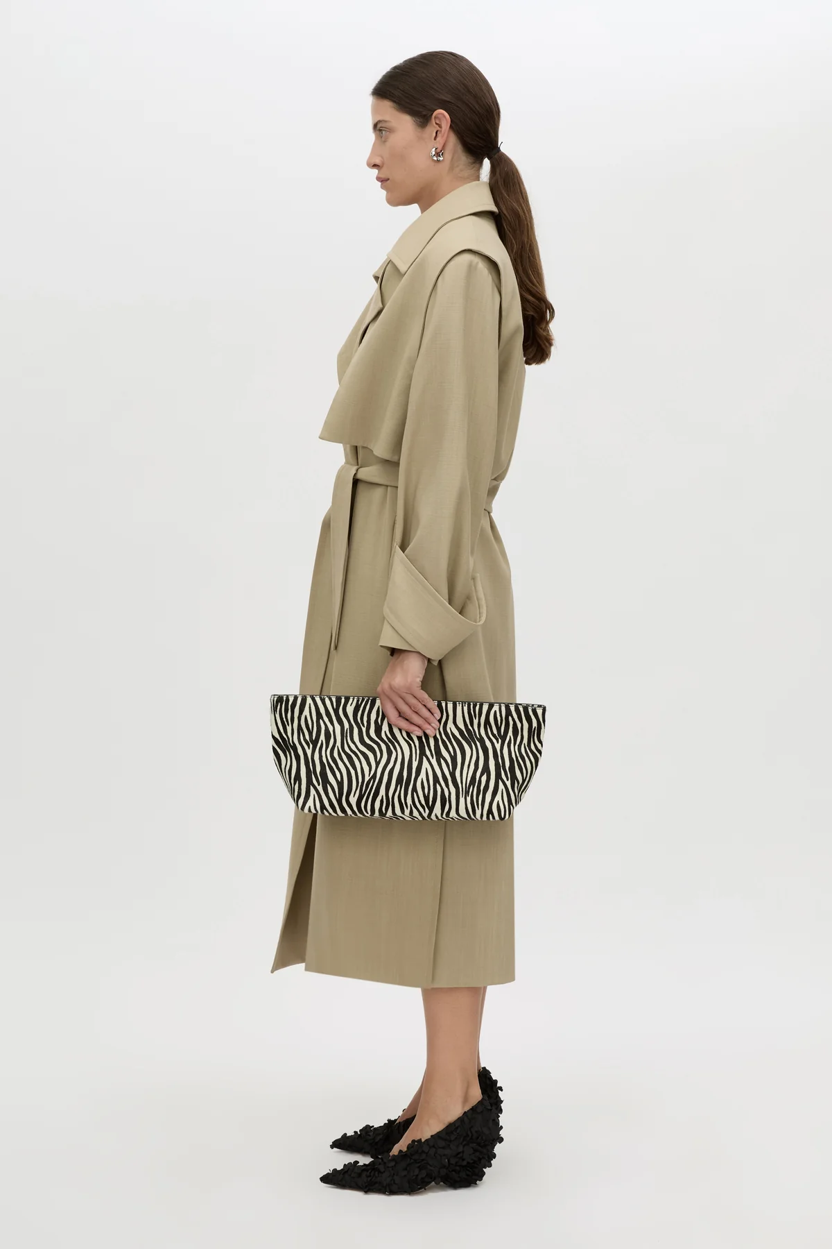 Poppy Zebra Clutch - Image 4