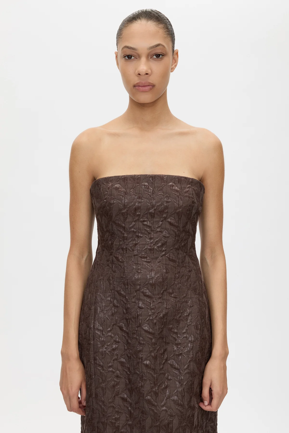 Rennick Strapless Midi Dress - Image 2