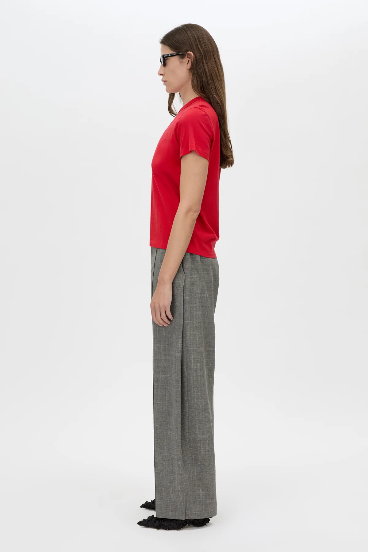 Rosa Monogram Neat Fit Tee - Image 4