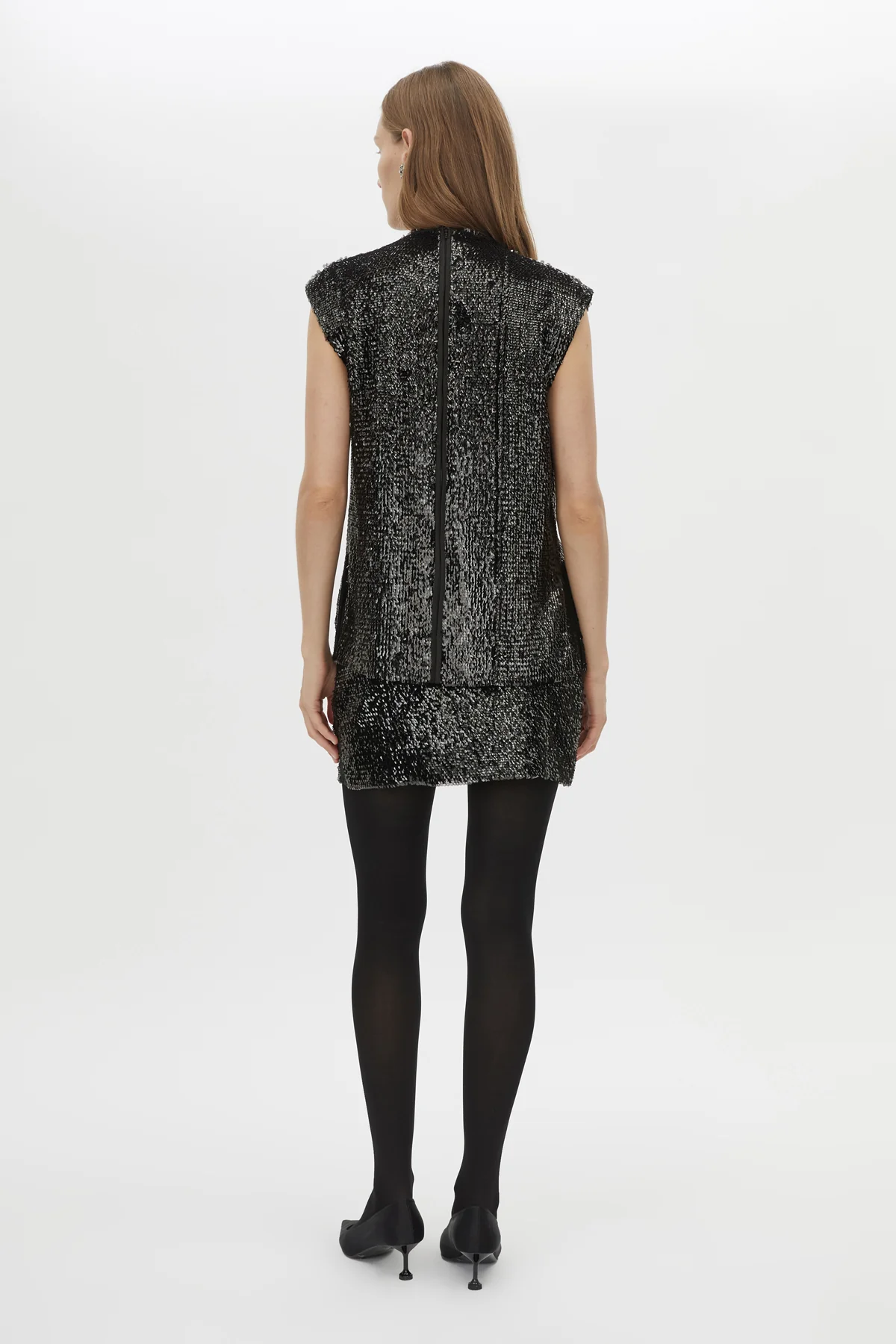 Sabel Sequin Mini Skirt - Image 5